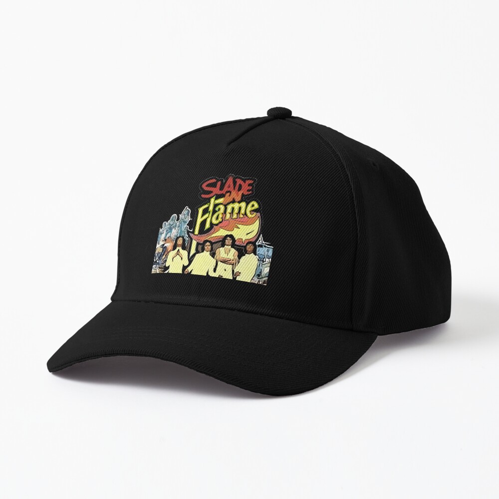 Slade in Flame film poster illustration Cap