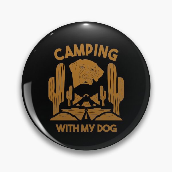 Item preview, Best camping with my dog designed and sold by Naamira.