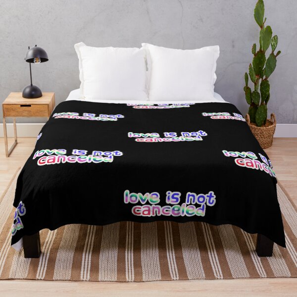 Item preview, Love is not canceled saying rainbow colored designed and sold by EllianhPi.