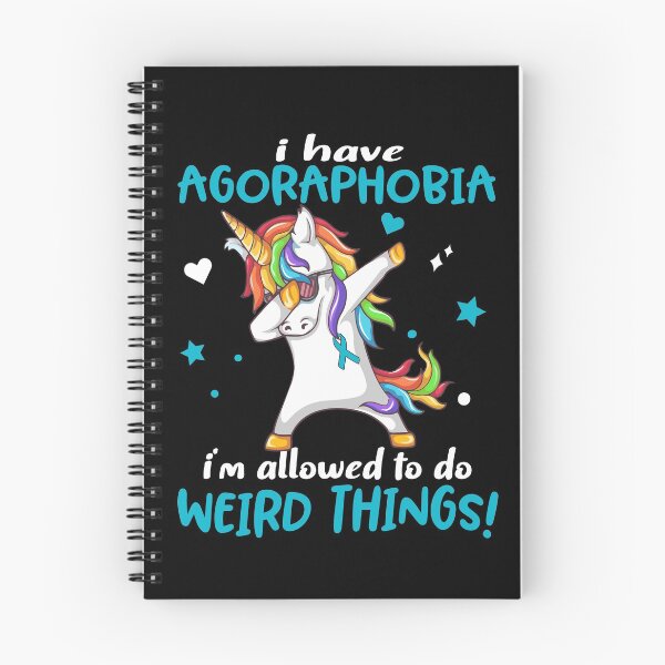 Item preview, Agoraphobia Warrior I'm Allowed To Do Weird Things designed and sold by Brad-FI.