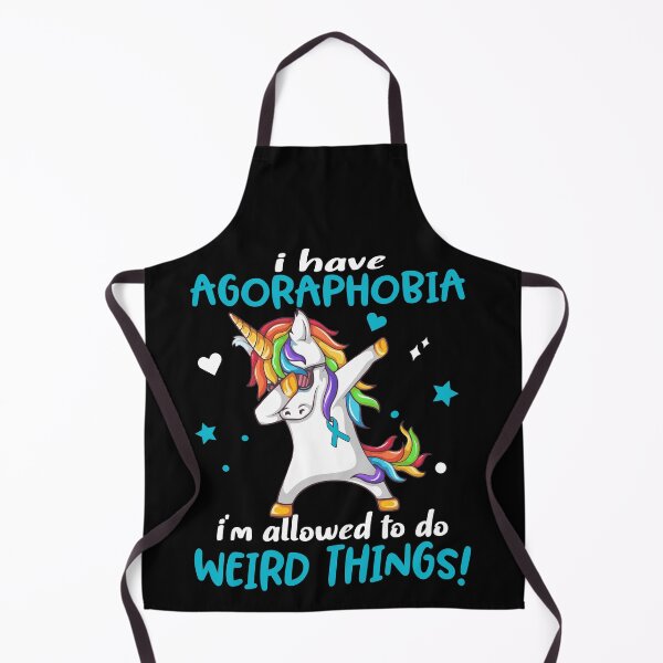 Item preview, Agoraphobia Warrior I'm Allowed To Do Weird Things designed and sold by Brad-FI.