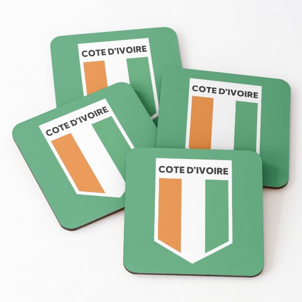 Item preview, Ivory Coast Flag Emblem designed and sold by SLAG-Creative.