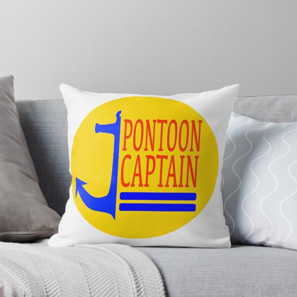 Item preview, Pontoon Captain in Circle Graphic designed and sold by EdwardMonet.