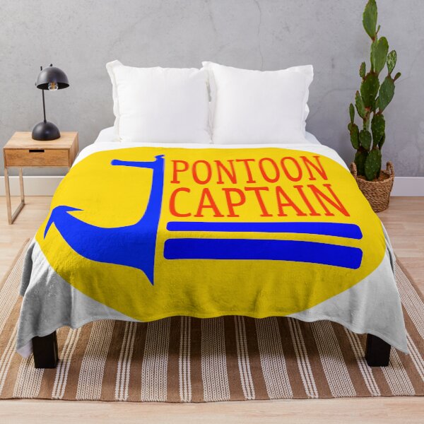 Item preview, Pontoon Captain in Circle Graphic designed and sold by EdwardMonet.