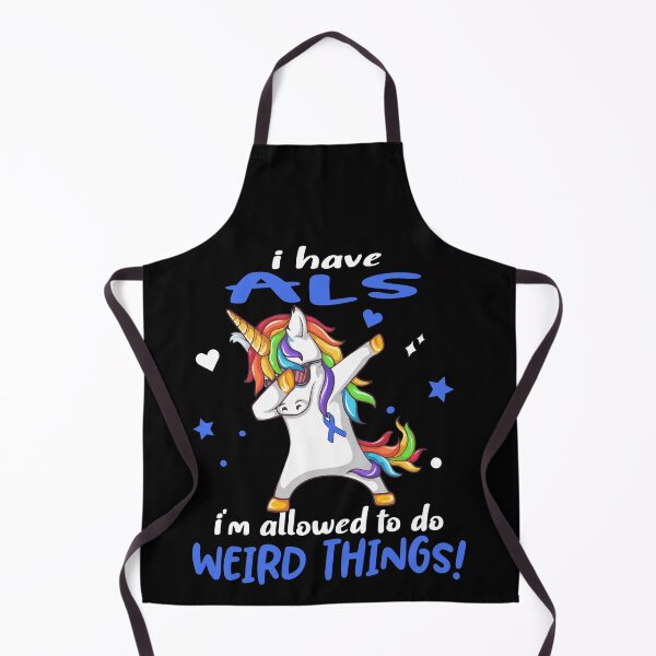 Item preview, ALS Warrior I'm Allowed To Do Weird Things designed and sold by Brad-FI.