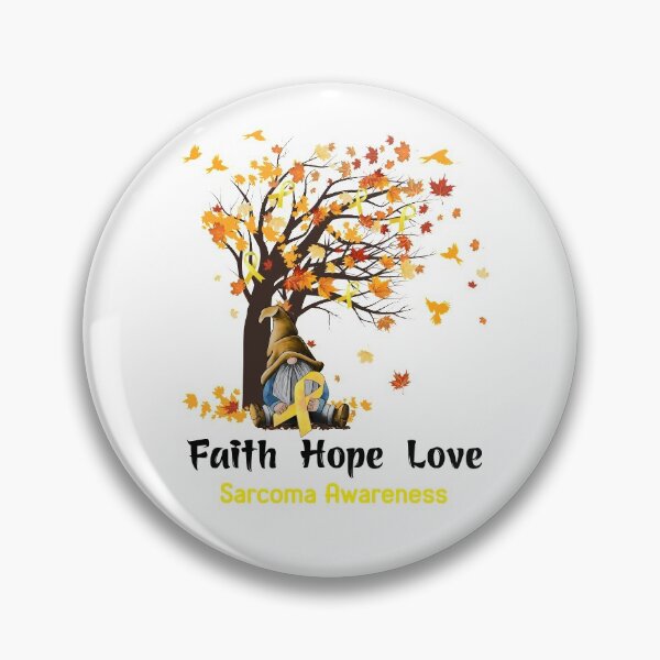 Item preview, Sarcoma Awareness Faith Hope Love designed and sold by GennieShop.