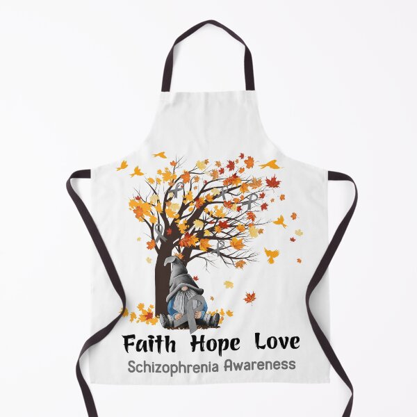 Item preview, Schizophrenia Awareness Faith Hope Love designed and sold by GennieShop.