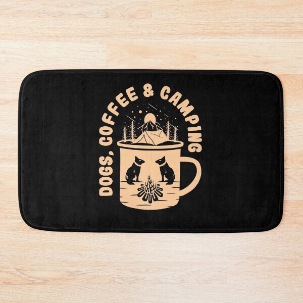 Item preview, Dogs, Coffee and Camping designed and sold by Naamira.