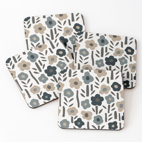 Item preview, Simple Flowers Pattern designed and sold by I Love Space.