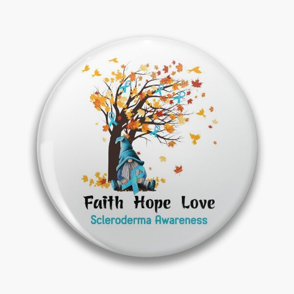 Item preview, Scleroderma Awareness Faith Hope Love designed and sold by GennieShop.