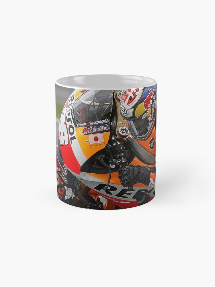 Alternate view of Pedrosa - Silverstone MotoGP Mug