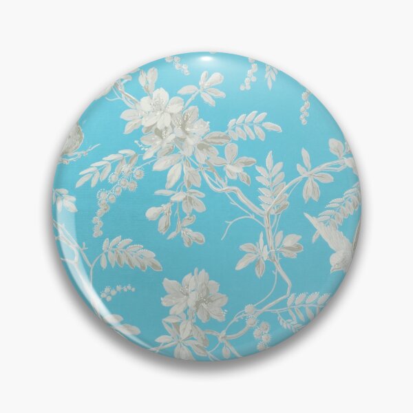 Item preview, Vintage Blue Floral  designed and sold by newburyboutique.