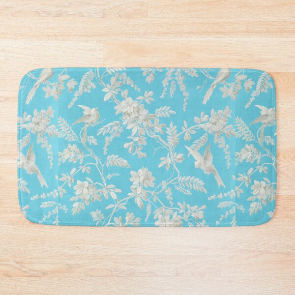 Item preview, Vintage Blue Floral  designed and sold by newburyboutique.