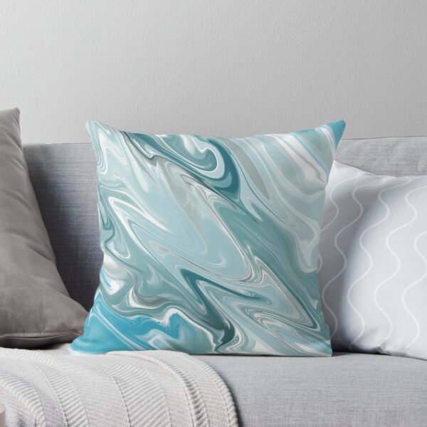 Item preview, Blueish and Greenish abstract pattern designed and sold by Cattigal.