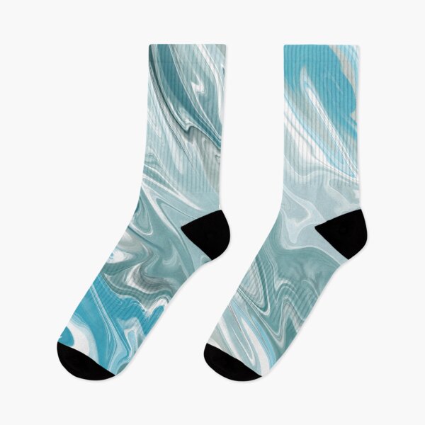 Item preview, Blueish and Greenish abstract pattern designed and sold by Cattigal.