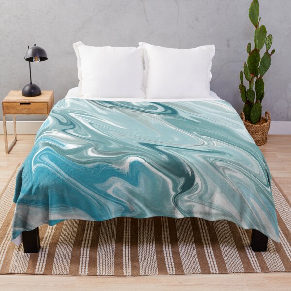 Item preview, Blueish and Greenish abstract pattern designed and sold by Cattigal.