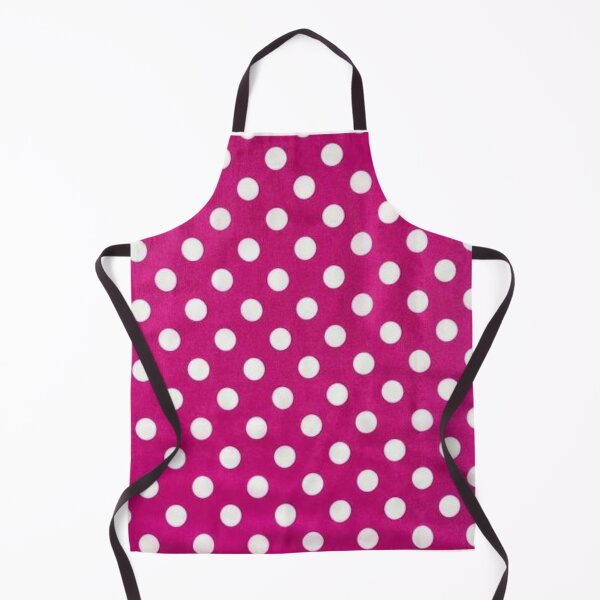 Item preview, Bright White Pink Poka Dots designed and sold by RBDESIGN SHOP.