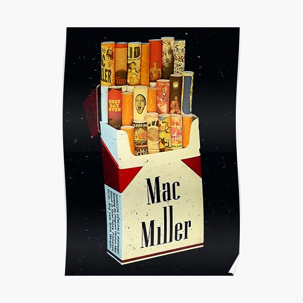 Mac Pack Of Cigarettes Albums Poster