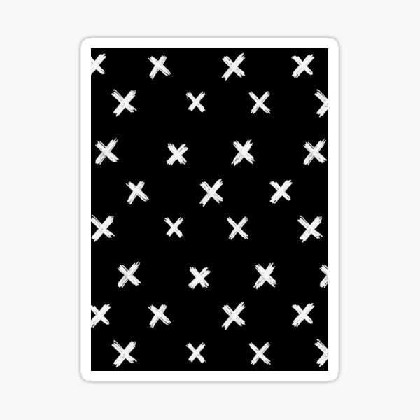 Item preview, Small Cross Pattern Black designed and sold by Me And The Moon.