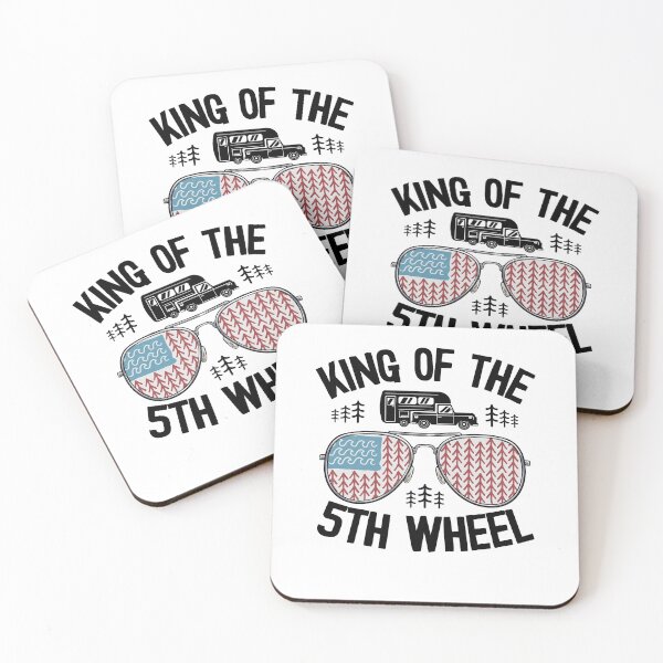 Item preview, King Of The 5th Wheel Funny Camping designed and sold by Stronzi.