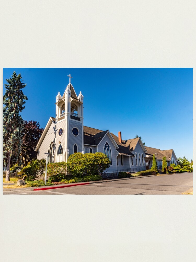 "The Coupeville United Methodist Church" Photographic Print for Sale by