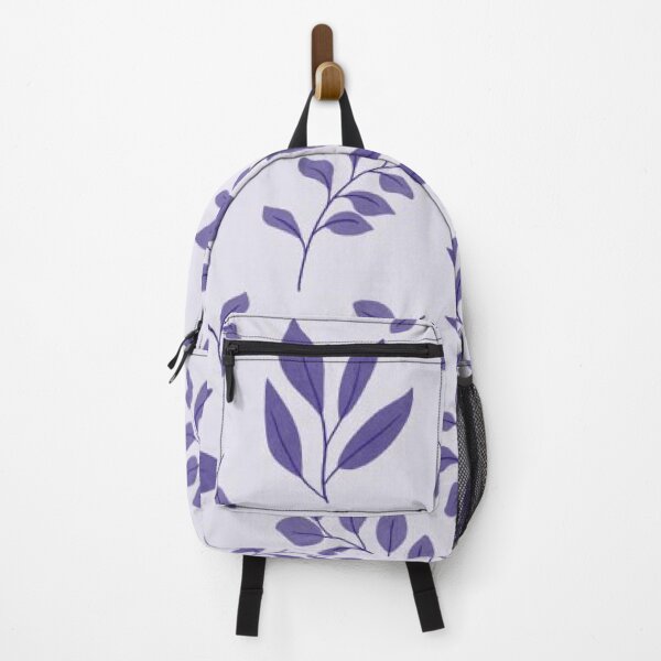 Item preview, purple leaves pattern designed and sold by uniFashions.