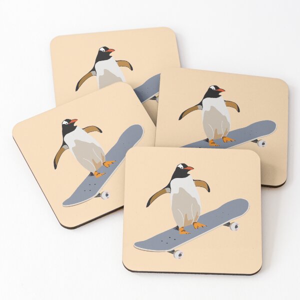 Item preview, Skateboard Penguin  designed and sold by smoochugs.