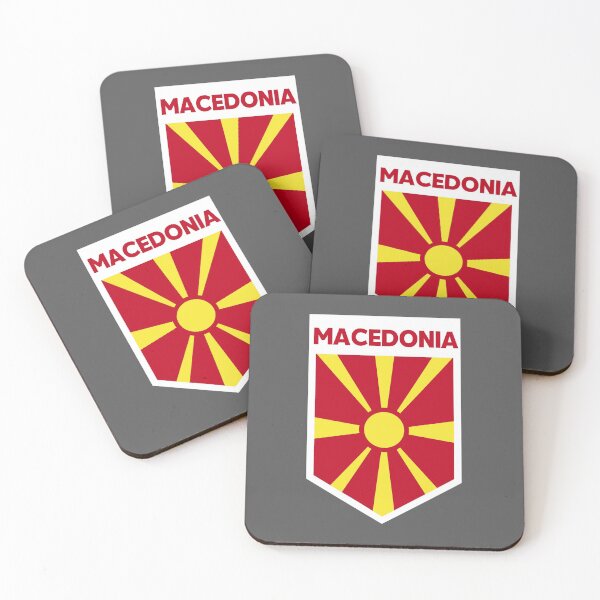 Item preview, North Macedonia Flag Emblem designed and sold by SLAG-Creative.