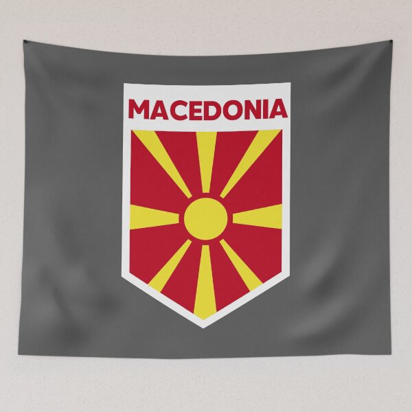 Item preview, North Macedonia Flag Emblem designed and sold by SLAG-Creative.