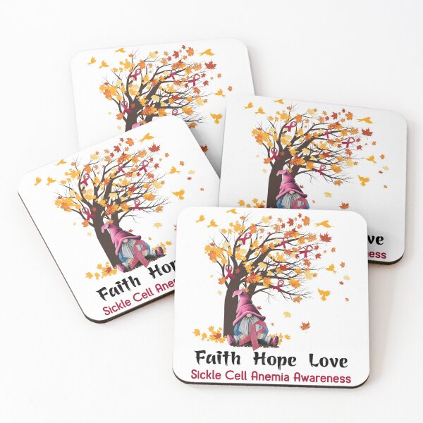 Item preview, Sickle Cell Anemia Awareness Faith Hope Love designed and sold by GennieShop.