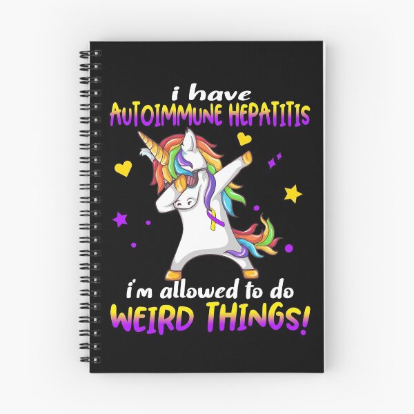 Item preview, Autoimmune Hepatitis Warrior I'm Allowed To Do Weird Things designed and sold by Brad-FI.