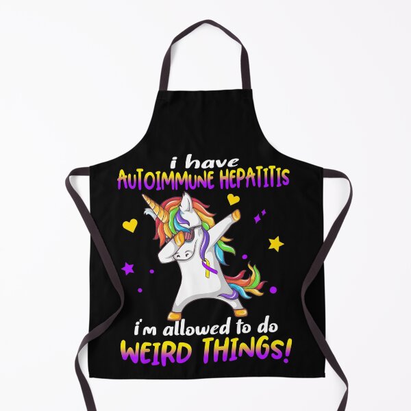 Item preview, Autoimmune Hepatitis Warrior I'm Allowed To Do Weird Things designed and sold by Brad-FI.