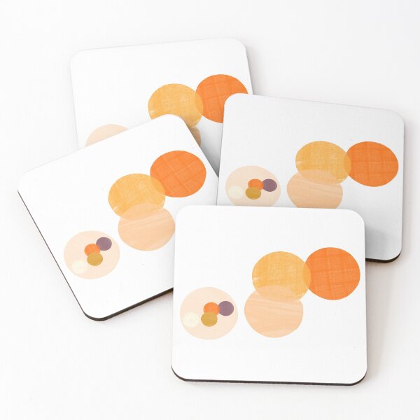 Item preview, Minimalistic organic confetti balls, going round in circles.  Caroline Laursen original designed and sold by Caroline Laursen.