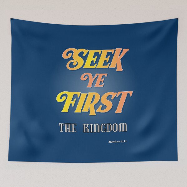 Item preview, Seek Ye First designed and sold by Patricia Howitt.