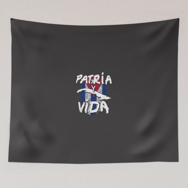 Aperçu de l'œuvre Chemise Patria Y Vida Cuba Cuban Freedom créée et vendue par chanat3659.