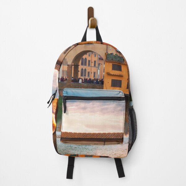 Item preview, Sunset, Ponte Vecchio Bridge in Florence,  Italy designed and sold by WorldLandscapes.
