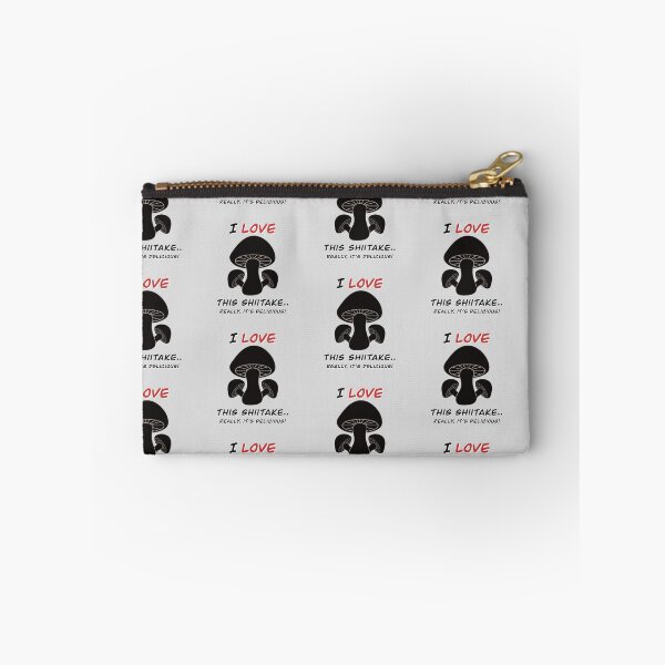 Item preview, I Love This Shiitake, Really It’s Delicious - Pun for Foodies, Gag Gift - black letters designed and sold by FlorenciaBliss.