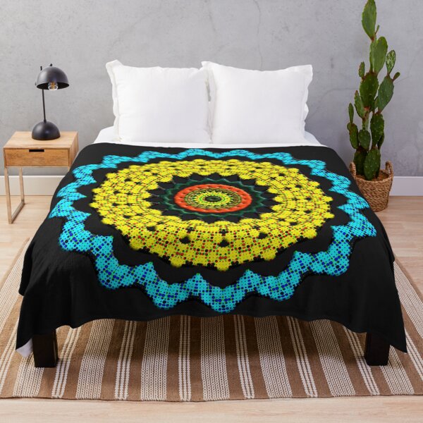 Item preview, Greetings From Sunflower Mandala designed and sold by Ralek.