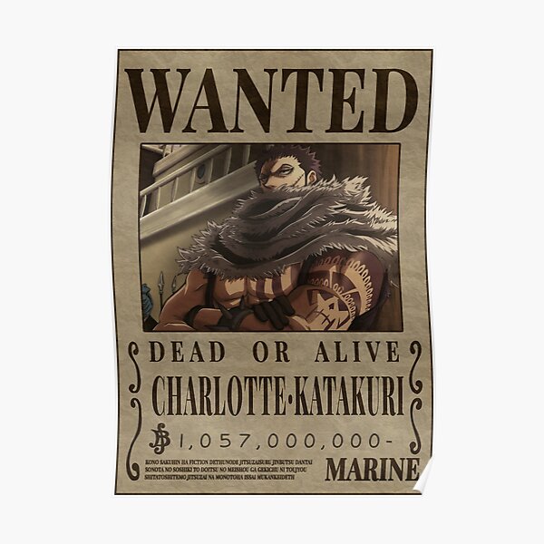 Charlotte Katakuri Posters Redbubble