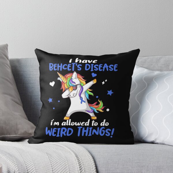 Item preview, Behcet's Disease Warrior I'm Allowed To Do Weird Things designed and sold by Brad-FI.
