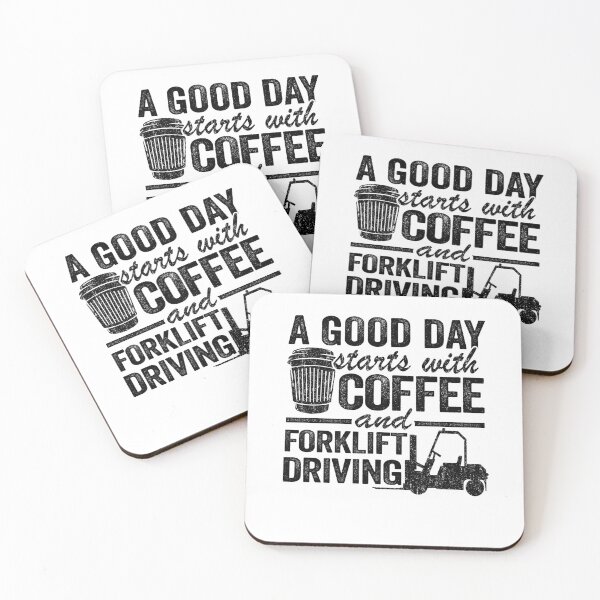Item preview, Coffee & Forklift Driving Forklift Operator Driver Gift Funny designed and sold by Stronzi.