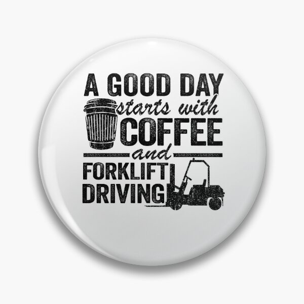Item preview, Coffee & Forklift Driving Forklift Operator Driver Gift Funny designed and sold by Stronzi.