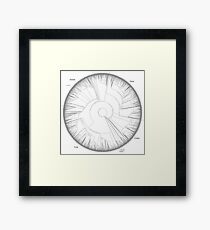 Tree of Life Hillis Plot Framed Print
