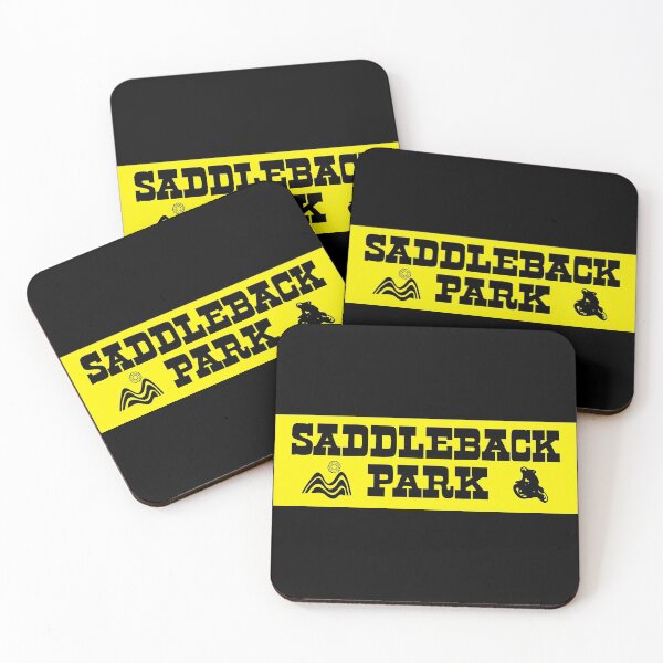 Item preview, Saddleback Park - Western Logo (Black / Yellow ink) designed and sold by racerspitstop.