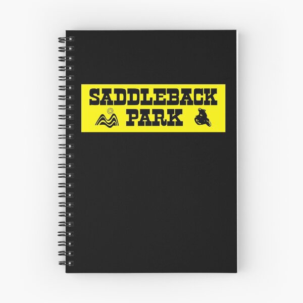 Item preview, Saddleback Park - Western Logo (Black / Yellow ink) designed and sold by racerspitstop.