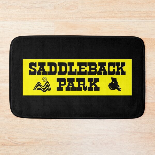Item preview, Saddleback Park - Western Logo (Black / Yellow ink) designed and sold by racerspitstop.
