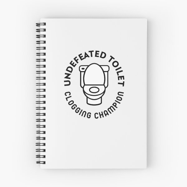 Item preview, Undefeated toilet clogging champ designed and sold by art-fox.
