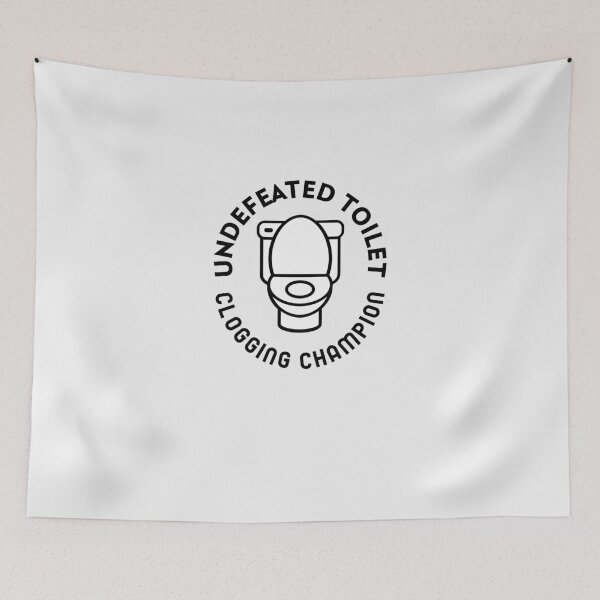 Item preview, Undefeated toilet clogging champ designed and sold by art-fox.