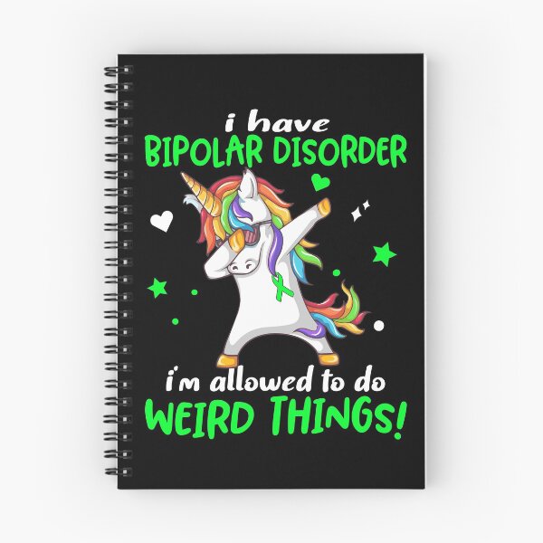 Item preview, Bipolar Disorder Warrior I'm Allowed To Do Weird Things designed and sold by Brad-FI.