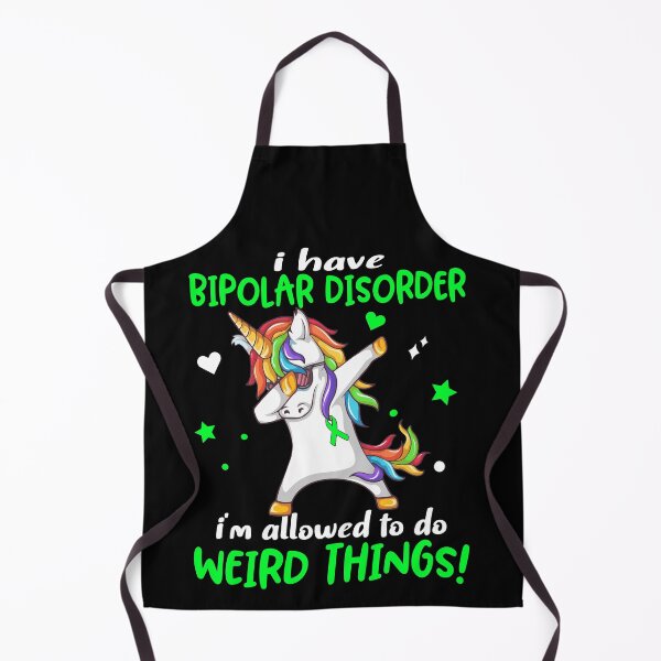 Item preview, Bipolar Disorder Warrior I'm Allowed To Do Weird Things designed and sold by Brad-FI.